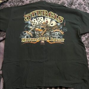 Sturgis Motorcycle Rally 2011 Rare Collectors Black T-Shirt